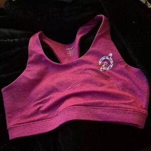 Peloton Fuchsia Racerback Sports Bra